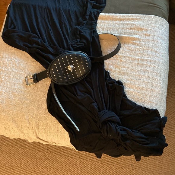 Lion Face Studded Purse Belt - Picture 3 of 3